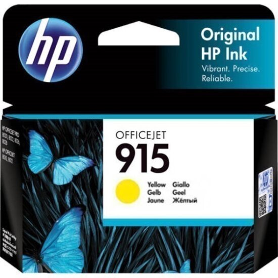 HP 915 YELLOW ORIGINAL INK CARTRIDGE 315 PAGES-preview.jpg